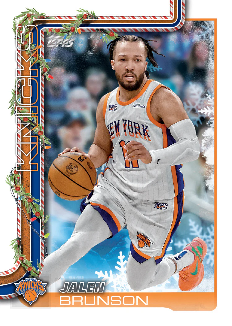 2025/26 Topps Holiday Basketball Countdown Calendar