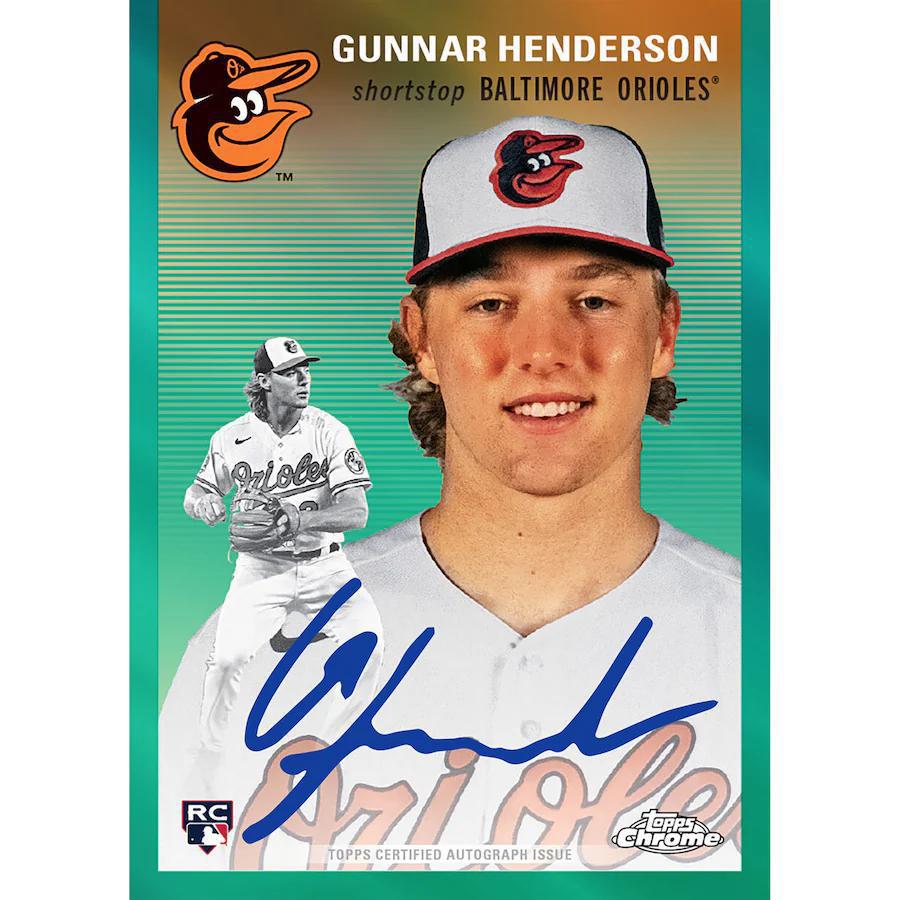 2023 Topps Chrome Platinum 1954 Baseball Value Box