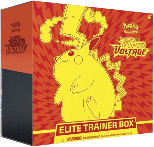 Pokemon Sword & Shield Vivid Voltage Elite Trainer Box