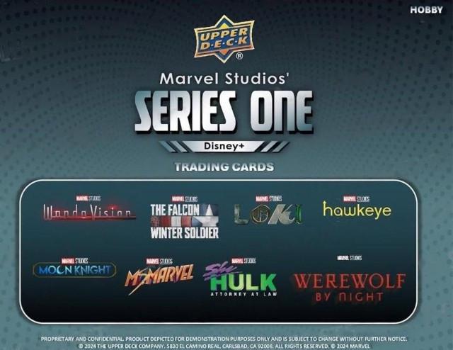 2024 Upper Deck Marvel Studios Disney+ Series 1 Hobby Box