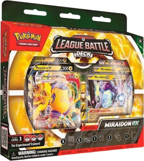 Pokemon Miraidon ex League Battle Deck
