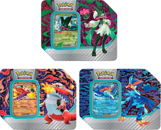 Pokémon Paldea Partners Tin