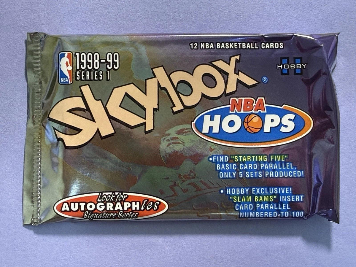 1998/99 Skybox NBA Hoops Sealed Hobby Pack