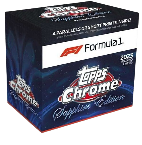 2023 Topps Chrome Formula 1 Racing Sapphire Edition Box