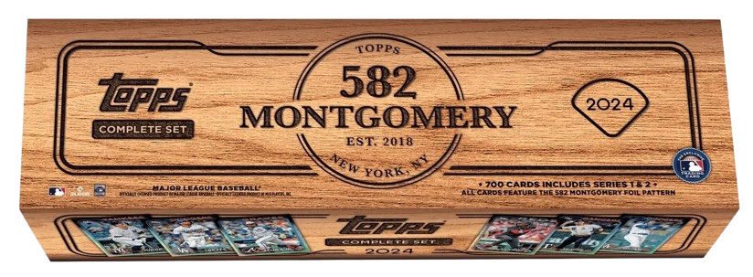 2024 Topps 582 Montgomery Complete Set