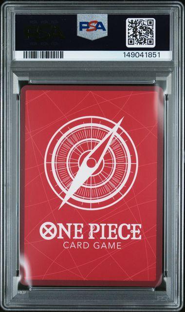 2025 ONE PIECE OP11-A FIST OF DIVINE SPEED 041 NAMI ALTERNATE ART PSA 10