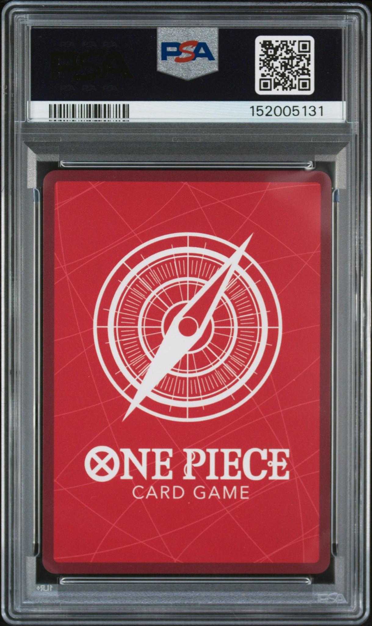 2026 One Piece EB03 Nefeltari Vivi #001 Alternate Art PSA 10