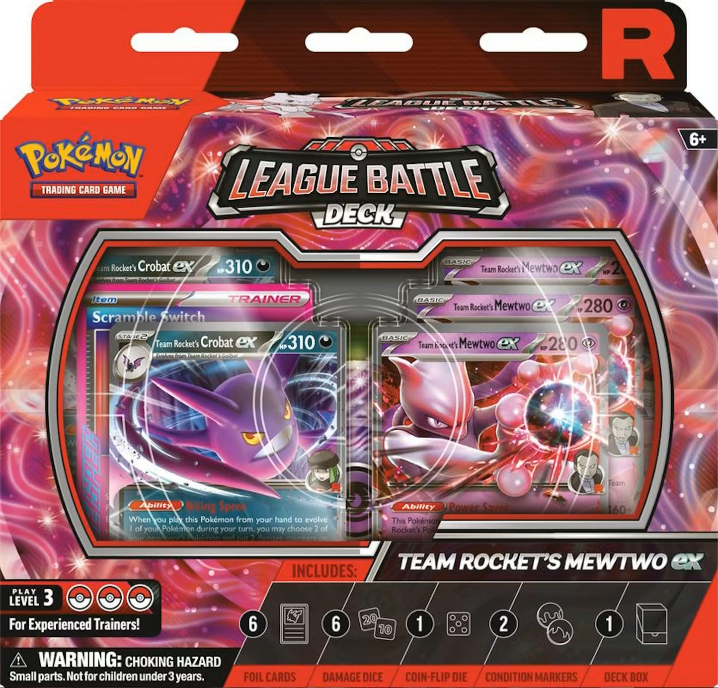 Pokemon Team Rocket's Mewtwo EX League Battle Deck