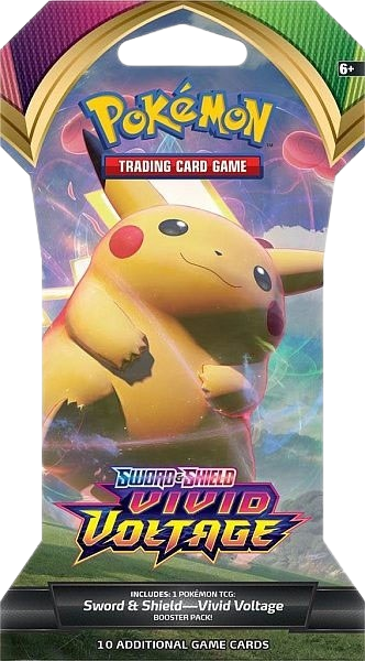 Pokemon Sword & Shield Vivid Voltage Sleeved Booster Pack