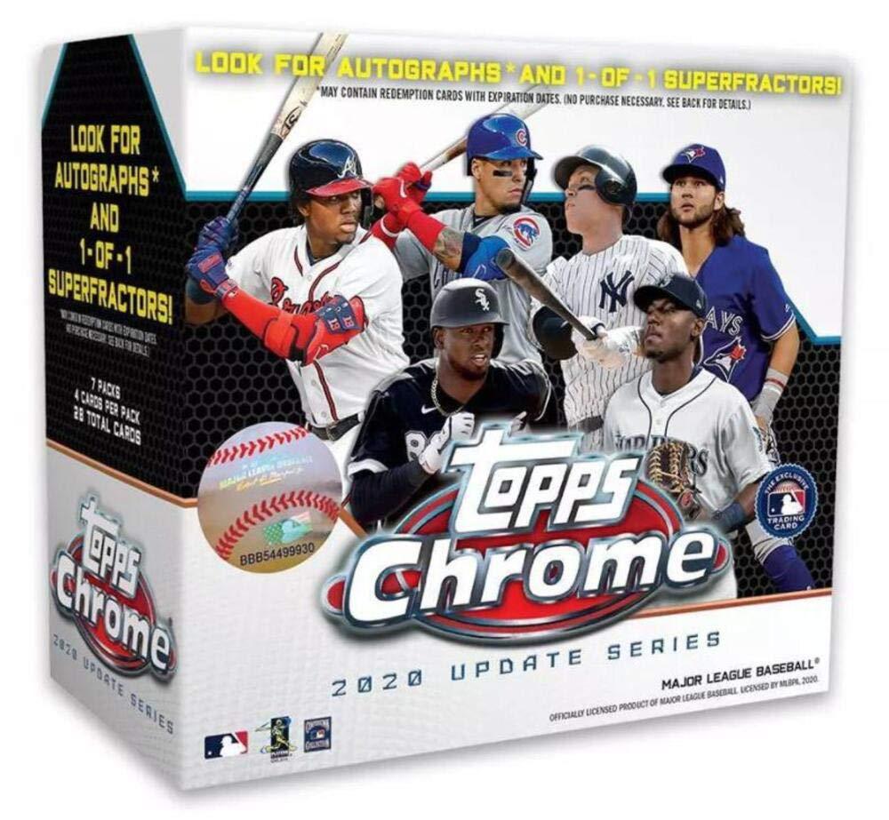 2020 Topps Chrome Update Baseball Mega Box