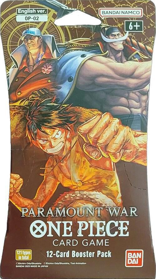One Piece Paramount War (OP02) Blister Pack