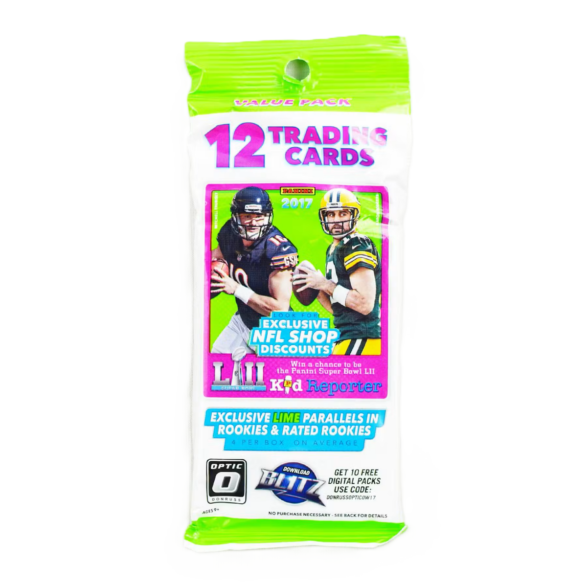 2017 Panini Donruss Optic Football Fat Pack