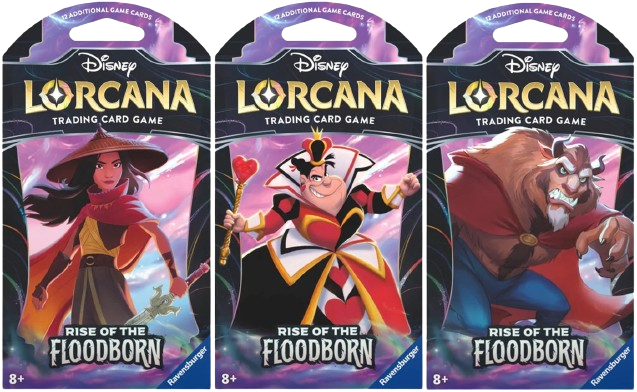 Disney Lorcana Rise of the Floodborn Sleeved Booster Pack