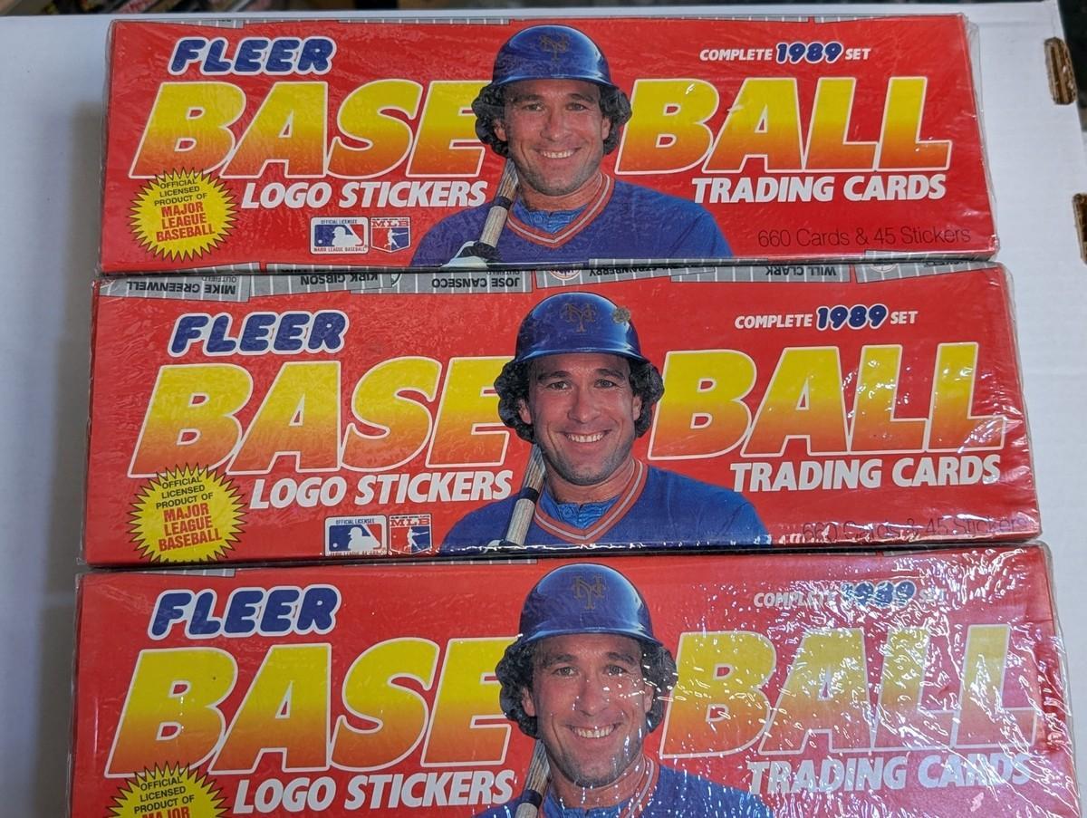 1989 Fleer Baseball Complete Set Sealed