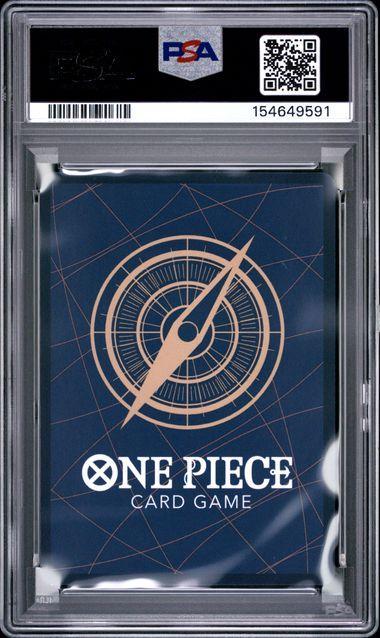 2025 ONE PIECE OP11-A FIST OF DIVINE SPEED #005 SILVERS RAYLEIGH SPECIAL ALTERNATE ART PSA 10