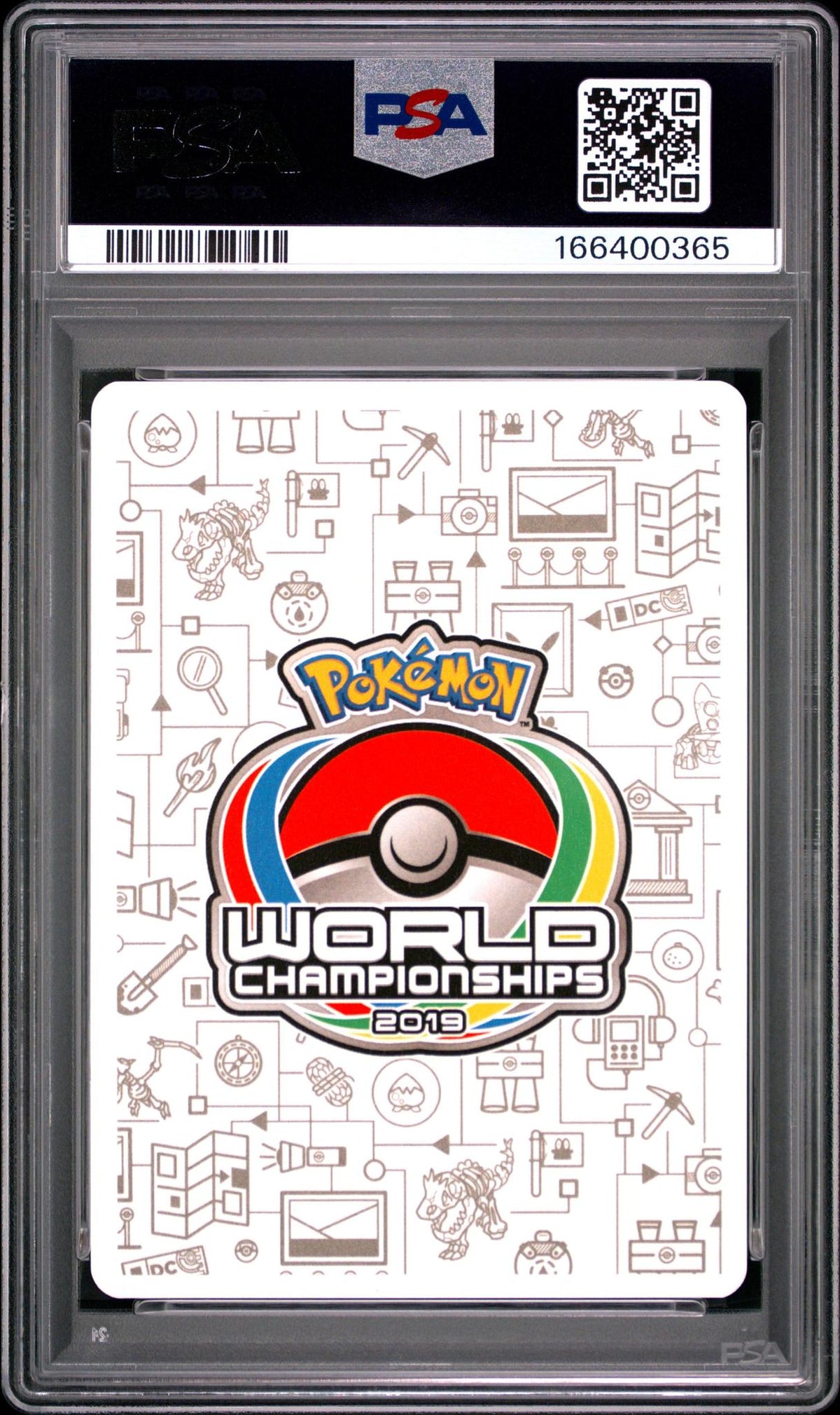 2019 Pokemon 2019 World Championships Deck: Perfection #20 Reshiram & Charizard Gx PSA 10