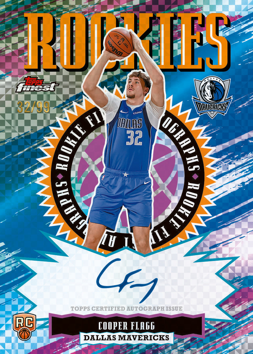 2025/26 Topps Finest Basketball Hobby Box