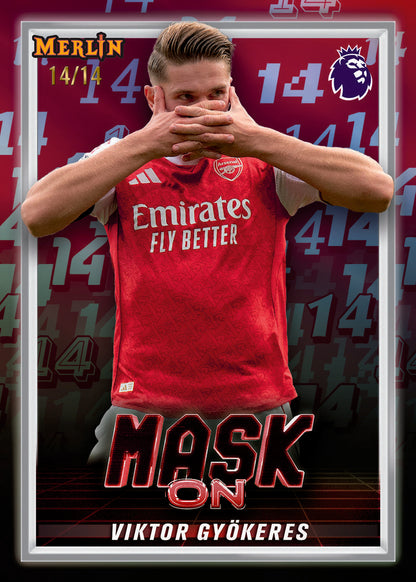 2026 Topps Merlin Premier League Soccer Blaster Box