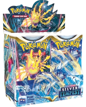 Pokemon Sword & Shield Silver Tempest Booster Box