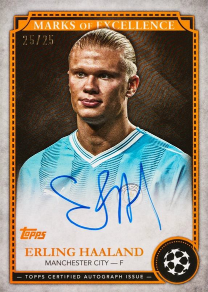 2024/25 Topps UEFA Club Competitions Finest Soccer Hobby Box