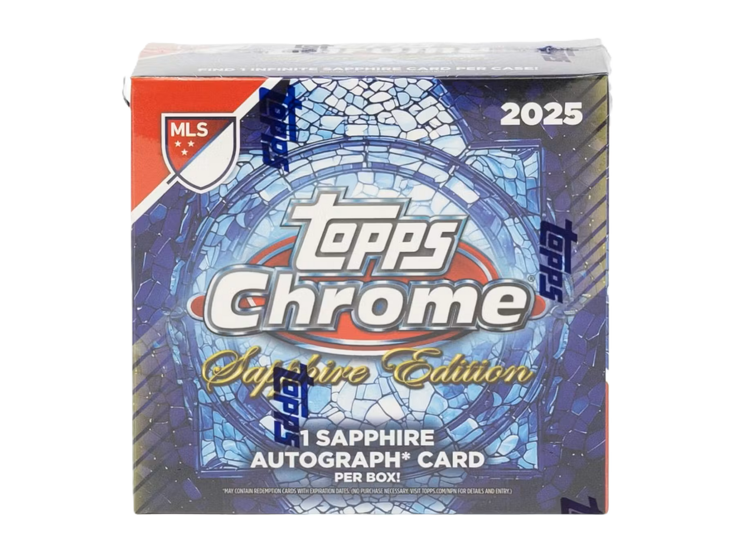 2025 Topps MLS Chrome Soccer Sapphire Edition Box