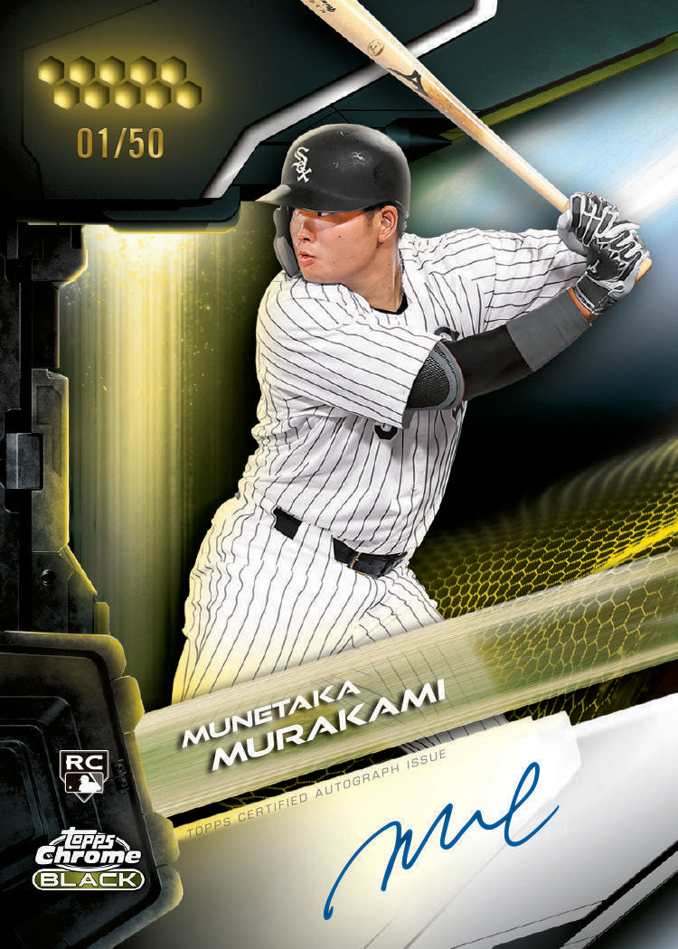 2026 Topps Chrome Black Baseball Hobby Box
