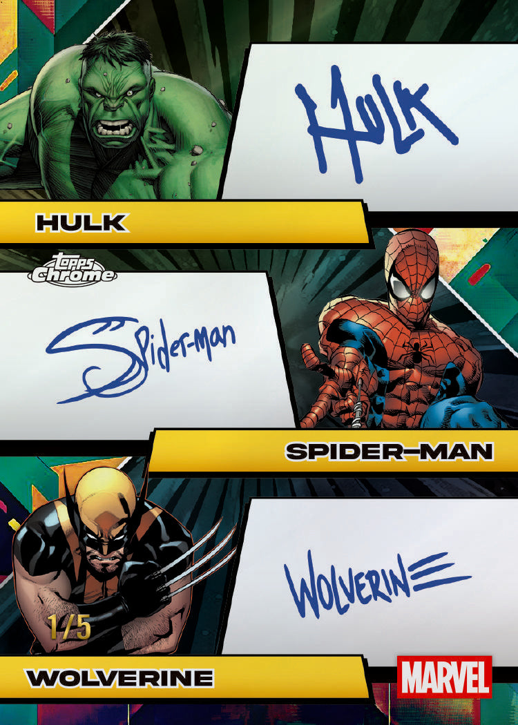 2025 Topps Marvel Chrome Blaster Box
