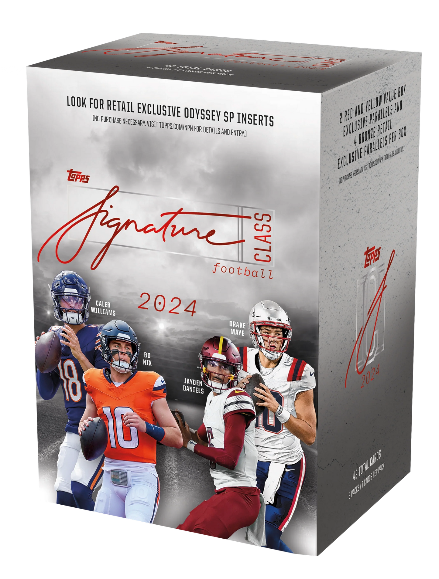 2024 Topps Signature Class Football Blaster Box