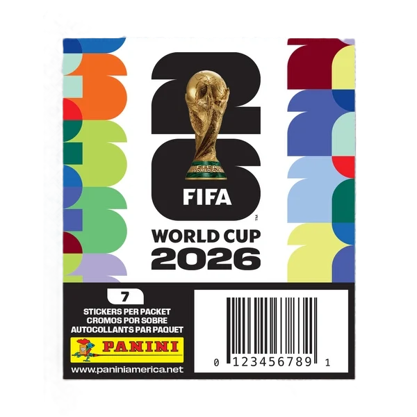 2026 Panini World Cup Soccer Stickers 25ct Box