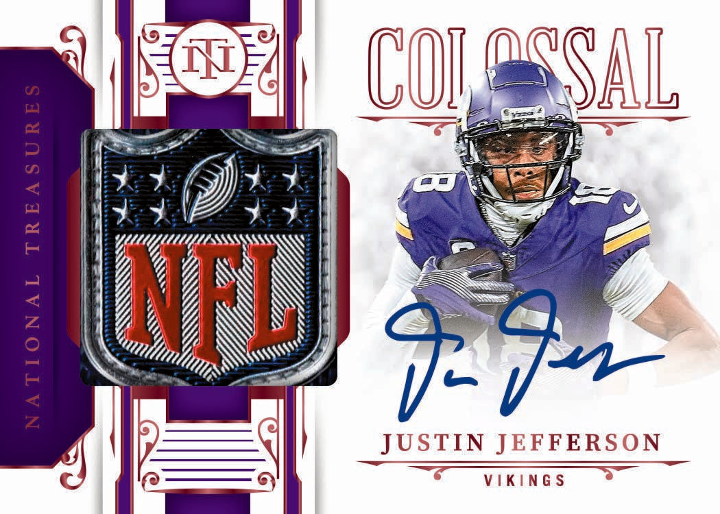 2025 Panini National Treasures Football Hobby Box