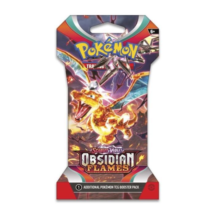 Pokemon Scarlet & Violet Obsidian Flames Sleeved Booster Pack