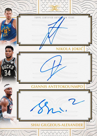 2025/26 Topps Definitive Basketball Hobby 2 Box Case