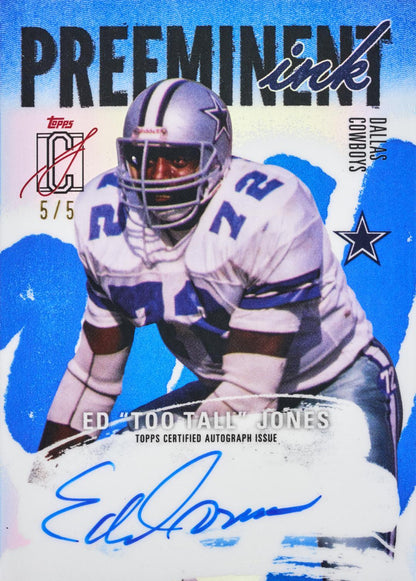 2025 Topps Signature Class Football Hobby Box