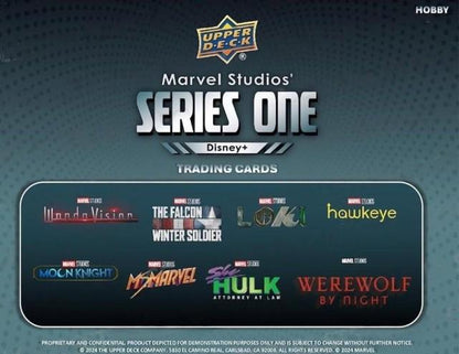 2024 Upper Deck Marvel Studios Disney+ Series 1 Hobby Box