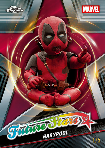 2025 Topps Chrome Marvel Deadpool Hobby Box