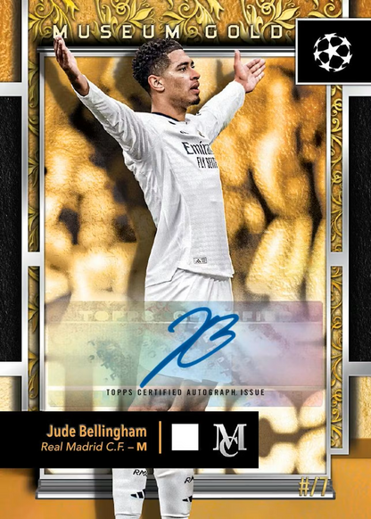 2024/25 Topps UEFA Club Competitions Museum Collection Soccer Hobby Box