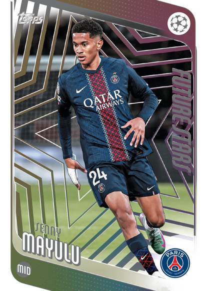 2025/26 Topps UEFA Club Competitions Soccer Spring Tin