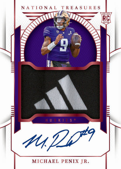 2024 Panini National Treasures Collegiate Football Hobby Box