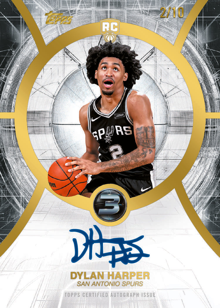 2025/26 Topps Three Basketball Hobby Box