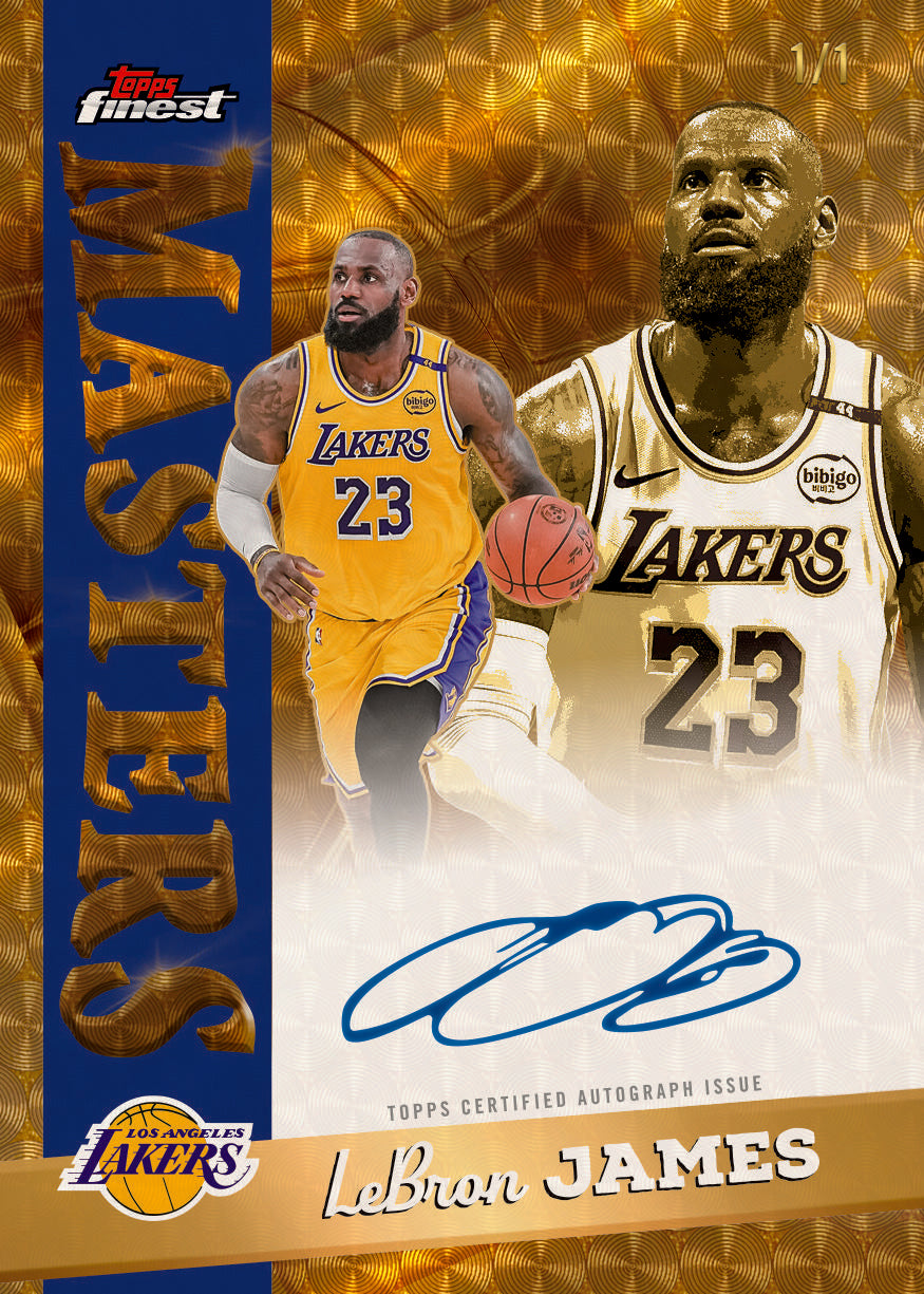 2025/26 Topps Finest Basketball Breaker's Delight Box