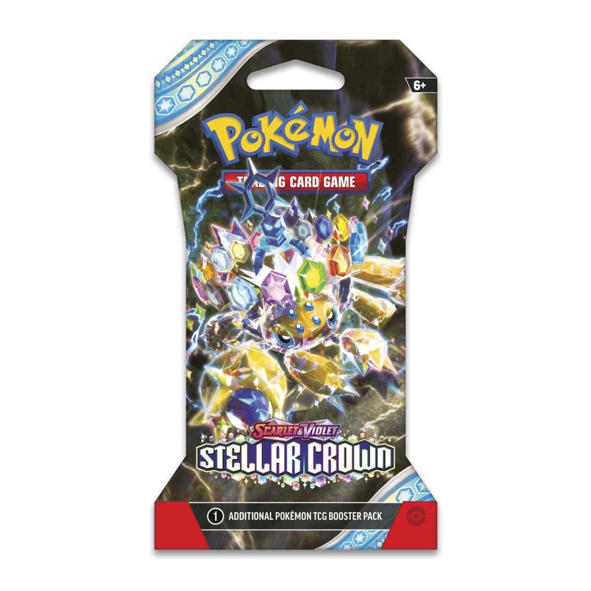 Pokemon Scarlet & Violet Stellar Crown Sleeved Booster