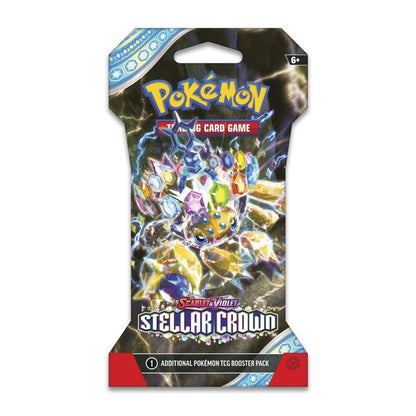 Pokemon Scarlet & Violet Stellar Crown Sleeved Booster