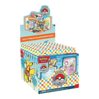 2025 Pokemon TCG World Championship Deck Box