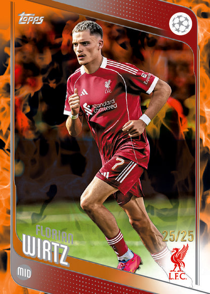 2025/26 Topps UEFA Club Competitions Soccer Blaster Box
