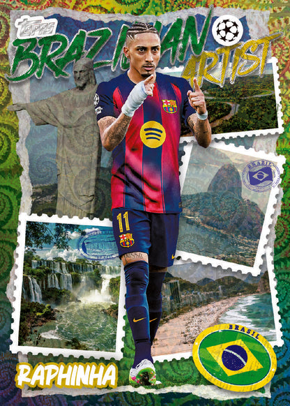 2025/26 Topps UEFA Club Competitions Soccer Blaster Box