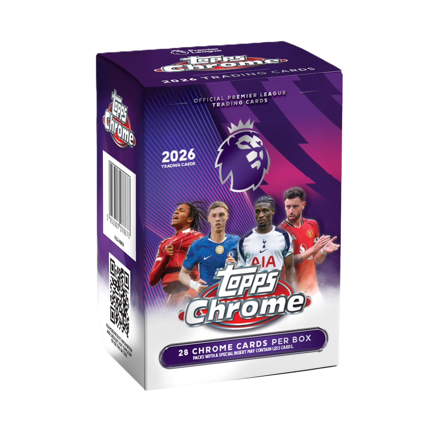 2026 Topps Chrome Premier League Soccer Blaster Box