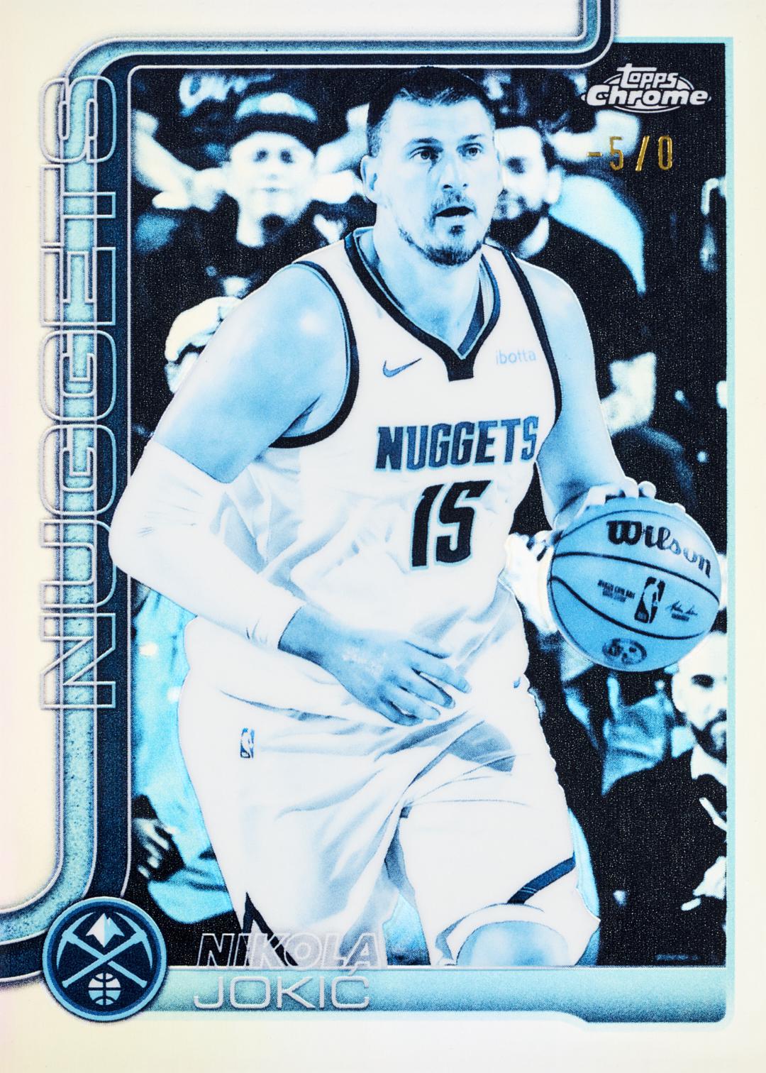 2025/26 Topps Chrome Basketball Hobby Box