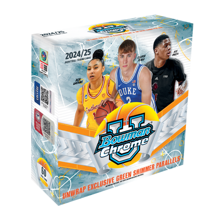 2024/25 Bowman Chrome University Basketball Mega Box