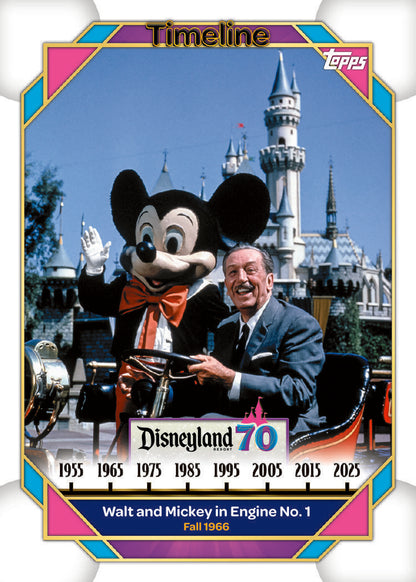 2025 Topps Disneyland 70th Anniversary Hobby Box