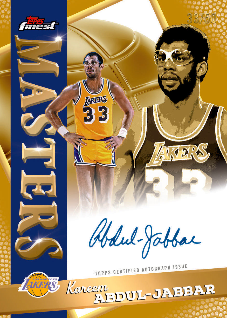 2025/26 Topps Finest Basketball Hobby Box